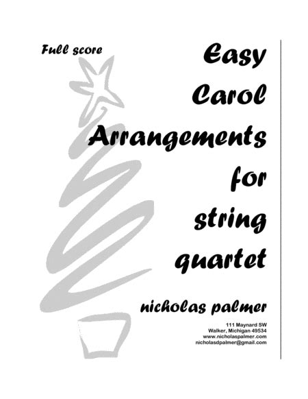  Forty-Five Carols For Strings by Traditional